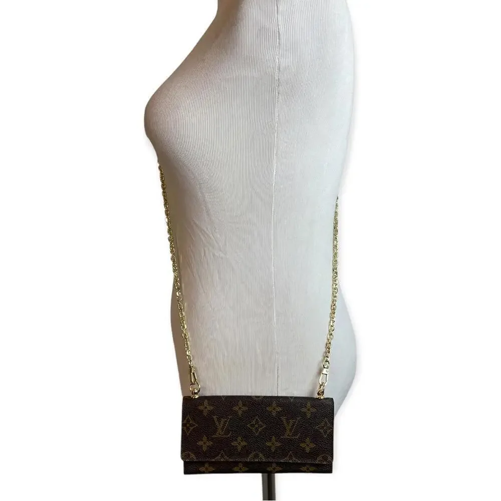 LOUIS VUITTON MONOGRAM FLAP WALLET - Picture 2 of 10